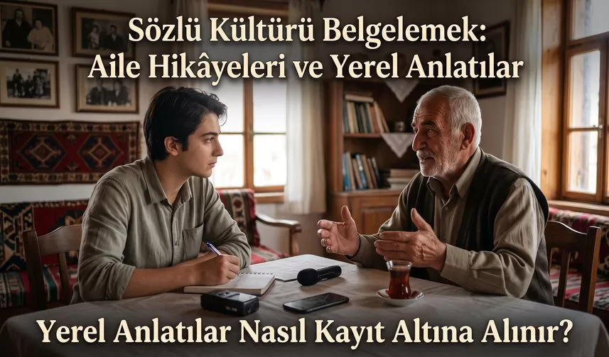 Sözlü Kültürü Belgelemek: Aile Hikâyeleri ve Yerel Anlatılar Nasıl Kayıt Altına Alınır?