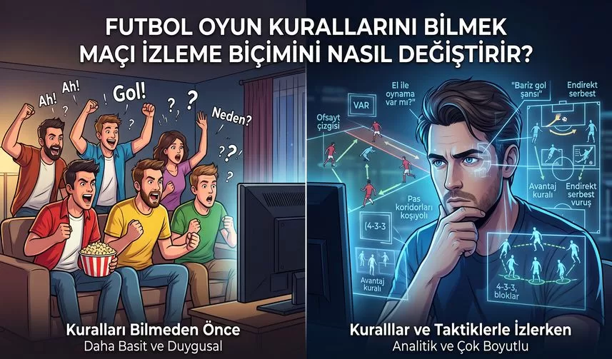 Futbol Oyun Kurallarını Bilmek Maçı İzleme Biçimini Nasıl Değiştirir?