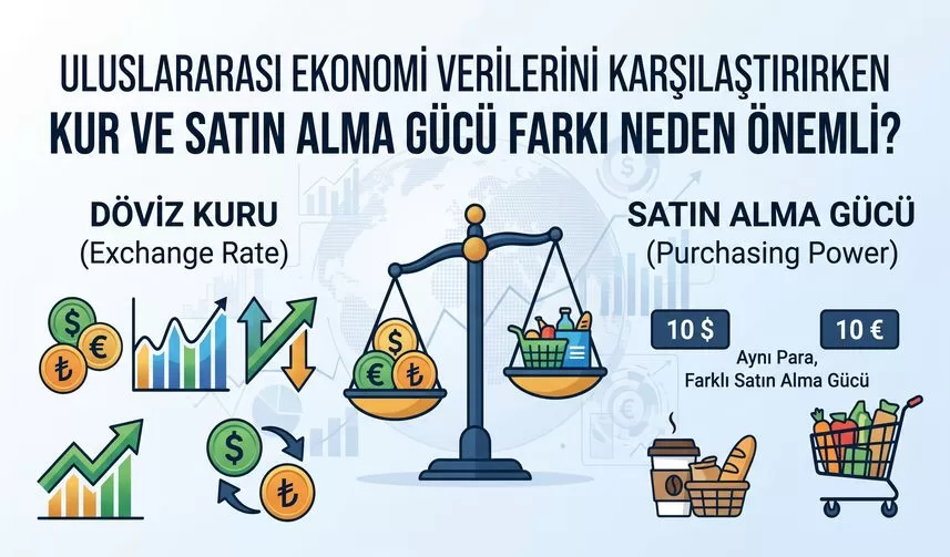 Uluslararası Ekonomi Verilerini Karşılaştırırken Kur ve Satın Alma Gücü Farkı Neden Önemli?
