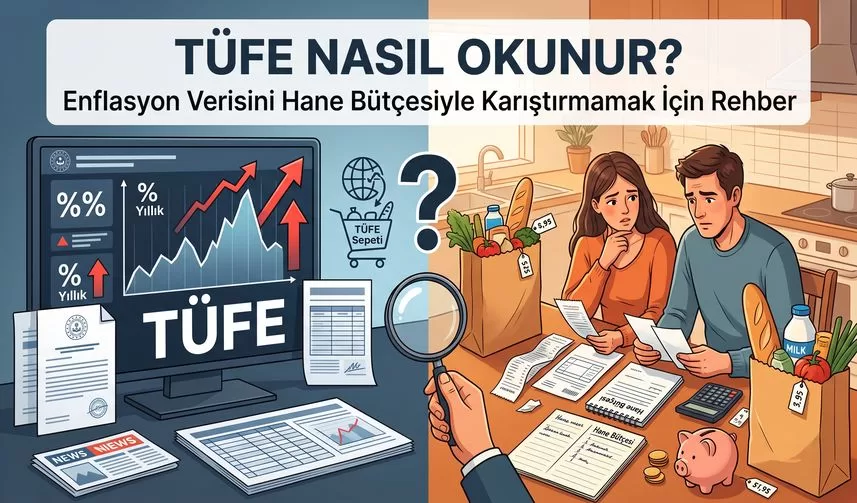 TÜFE Nasıl Okunur? Enflasyon Verisini Hane Bütçesiyle Karıştırmamak İçin Rehber